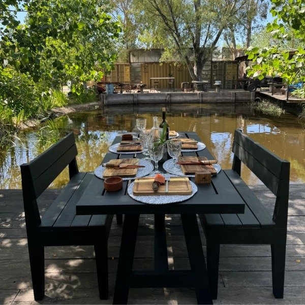 Producto - Juego de Comedor Exterior "High Dining" - 0