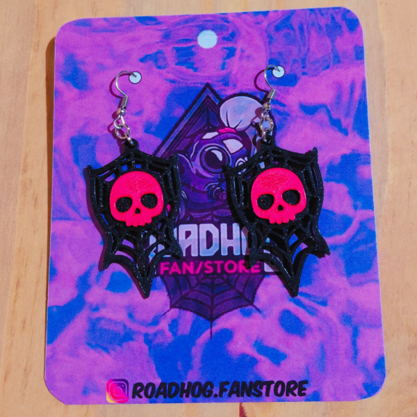Producto - Aros Web Skull