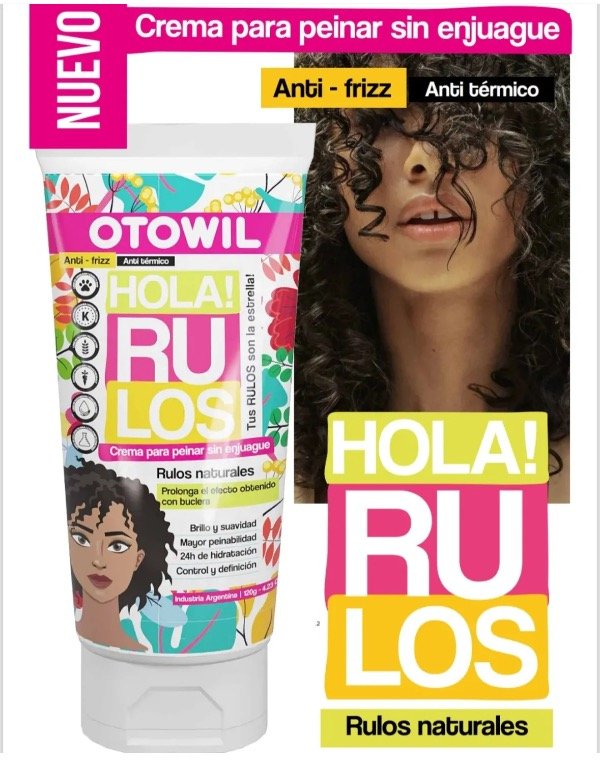 Producto - Cremas para peinar para rulos Otowil