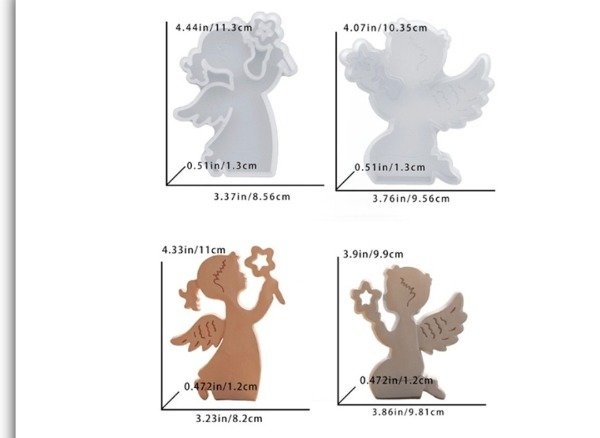 Producto - Molde Angel Nena y Nene 6188 - 0