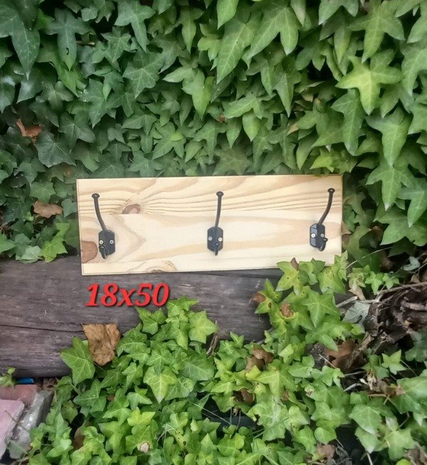 Producto - Perchero de pared con 3 ganchos
