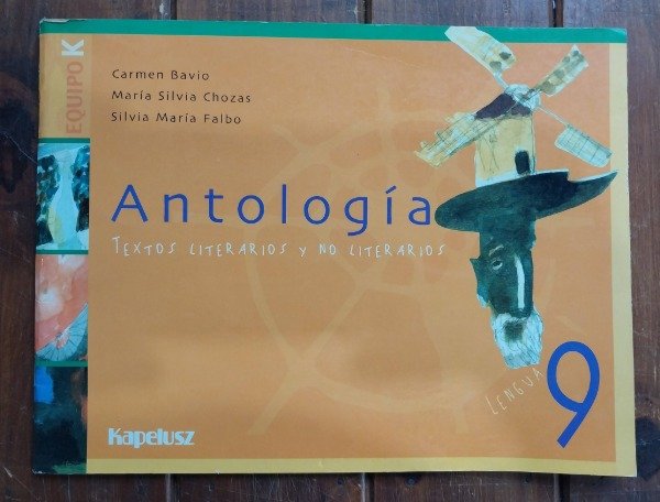 Producto - Antologia textos literarios y no literarios BAVIO CHOZAS FALBO