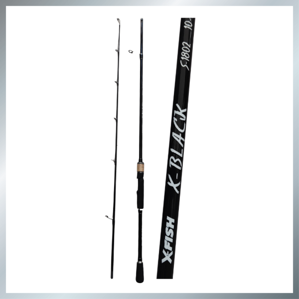 Producto - Caña X-fish X Black 1.80m 2 tramos 10-20lbs