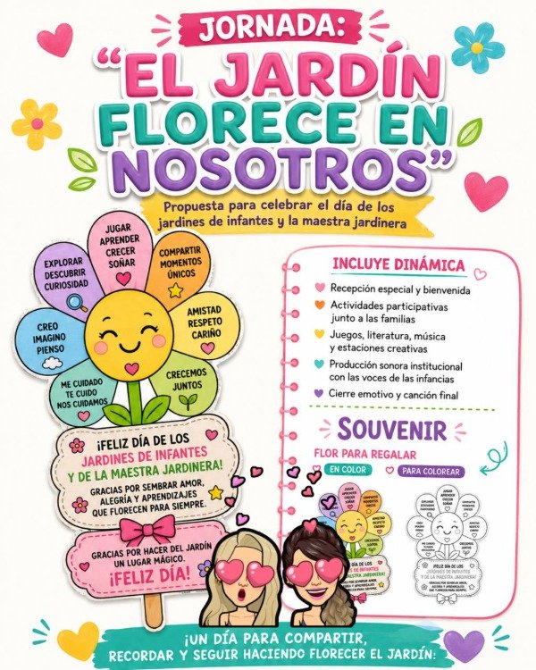 Producto - JORNADA. EL JARDÍN FLORECE EN NOSOTROS. 28 DE MAYO