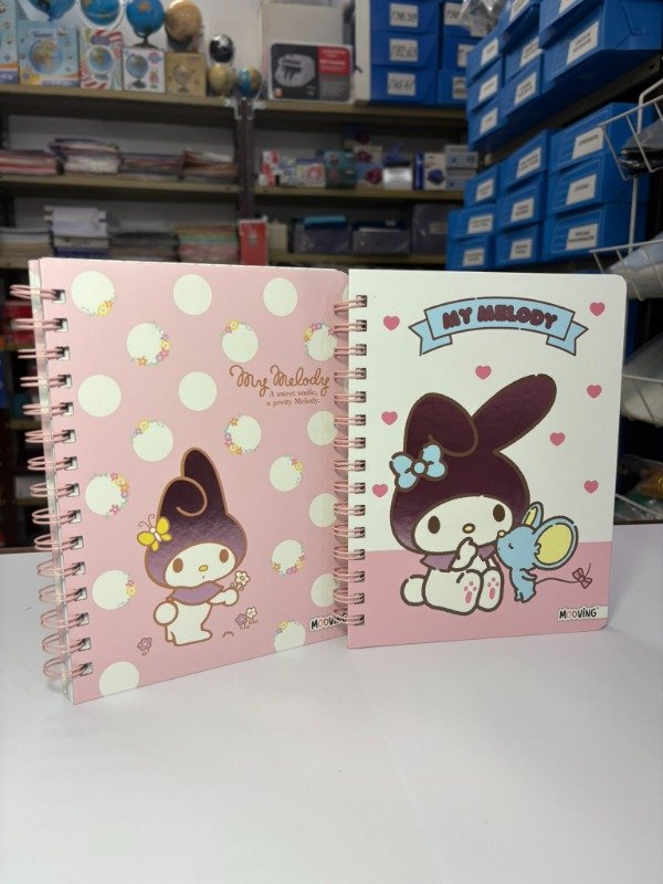 Producto - Cuaderno A5 c/espiral - My Melody - "Mooving"