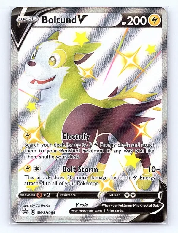 Producto - Boltund V - Promo SWSH: Sword AND Shield Promo Cards SWSH085