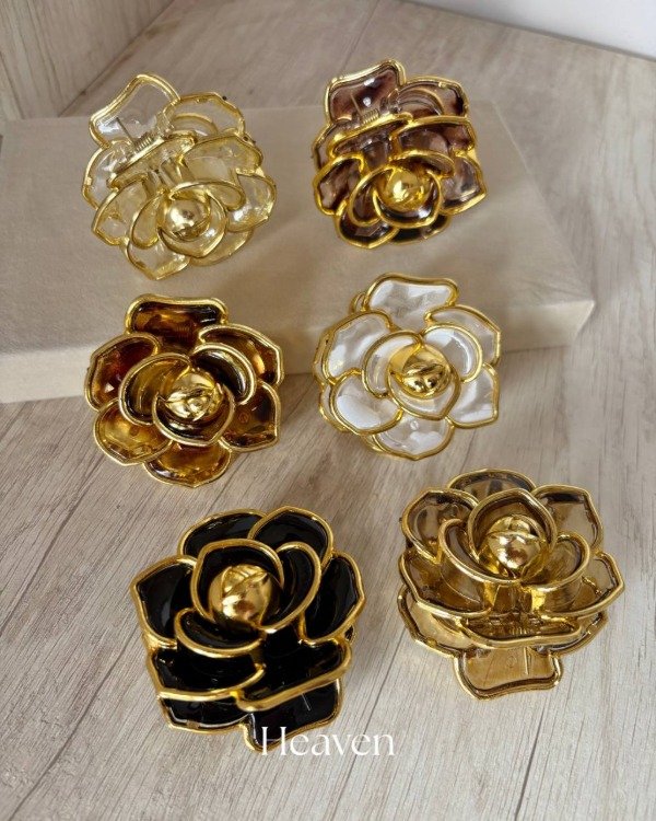 Producto - Broches medianos gold
