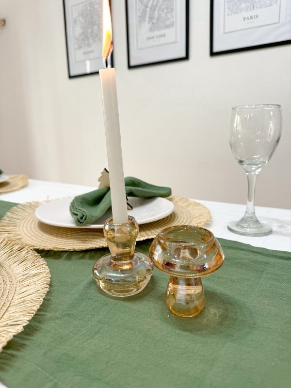 Producto - Porta Vela - Cata Ámbar x 2