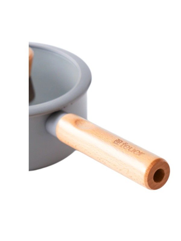 Producto - 101134 Batería de Cocina Noble 7 piezas Gris c/Mango de Madera - 5