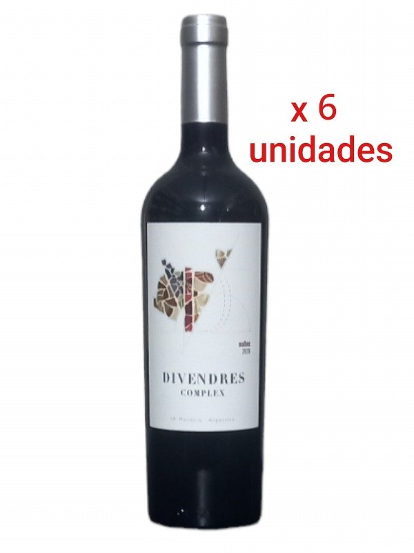 Producto - Divendres - Complex - Malbec Reserva x 6 unidades
