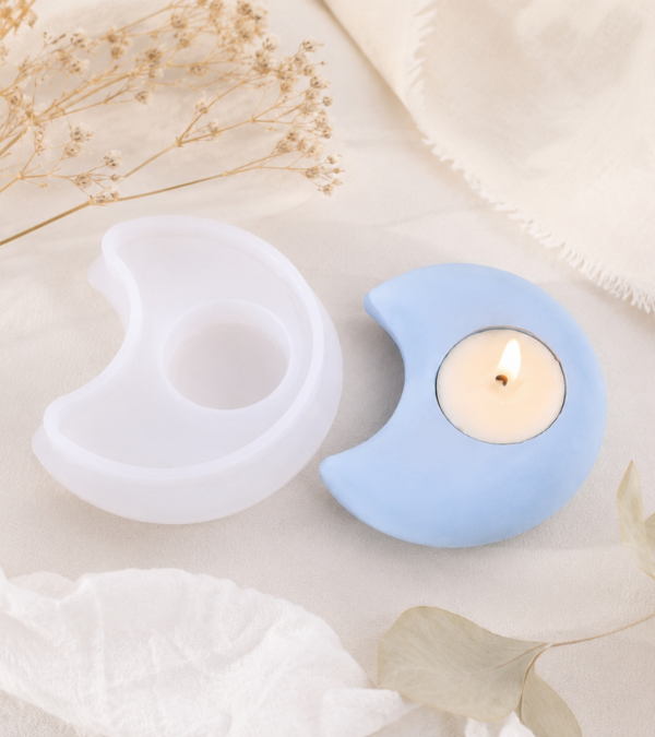 Producto - Molde Portavela Luna A