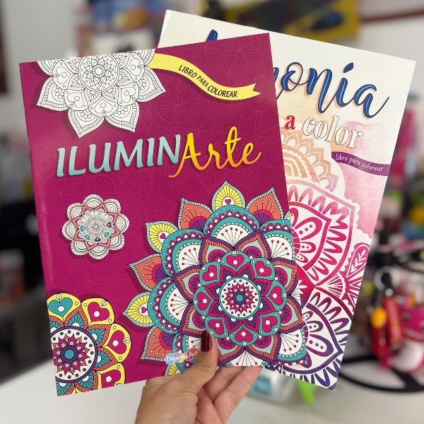 Producto - Libro para Colorear Mandalas Dreamsart 24 páginas 7480