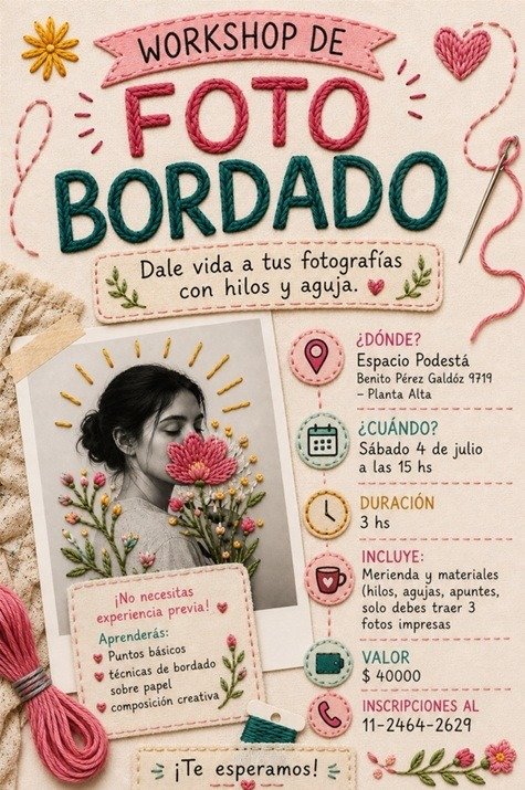 Producto - FOTO BORDADO