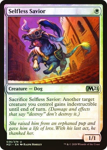 Producto - Selfless Savior (Foil) (Spanish)