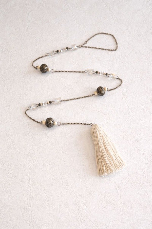 Producto - Colgante agio cristal bronce 488