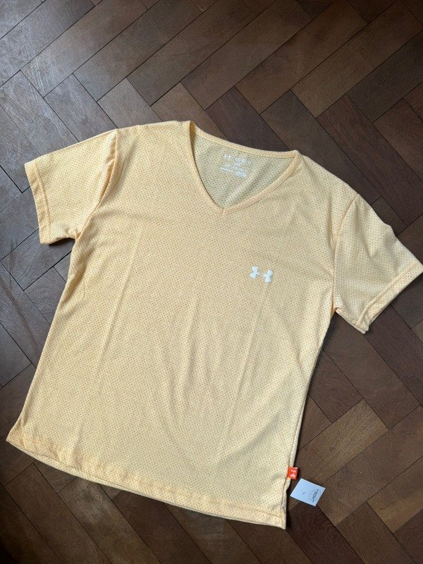 Producto - REMERA DRY FIT ALGODON AMARILLA