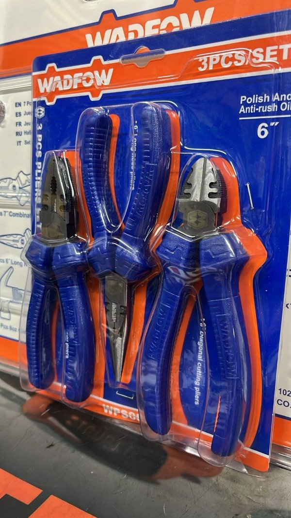 Producto - SET WADFOW DE 3 PINZAS Y ALICATES