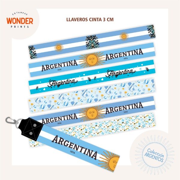Producto - llaveros Colección Argentina