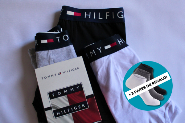 Producto - Pack X3 Bóxers TH + Medias de Regalo