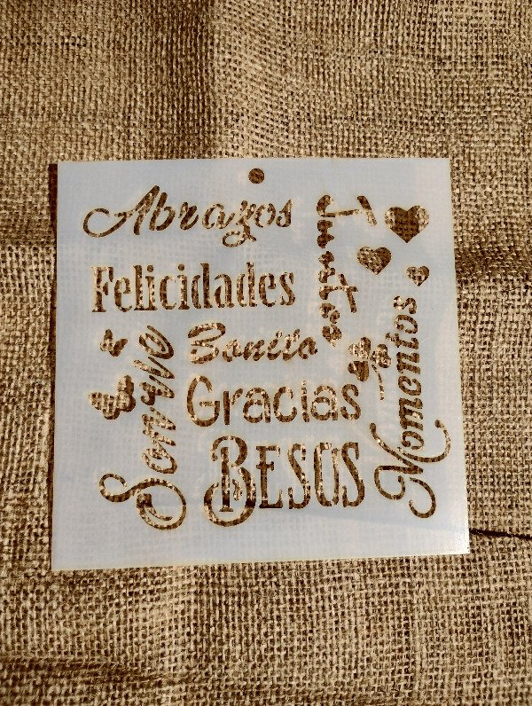 Producto - Stencil 15x15 S221
