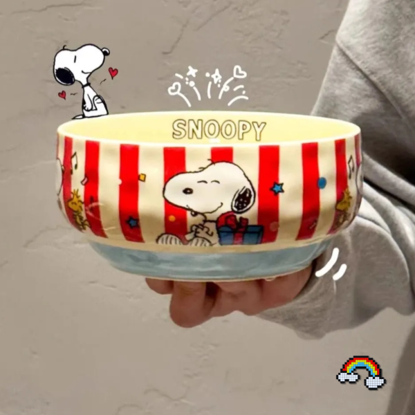 Producto - BOWL GRANDE DE CERAMICA IMPORTADA SNOOPY