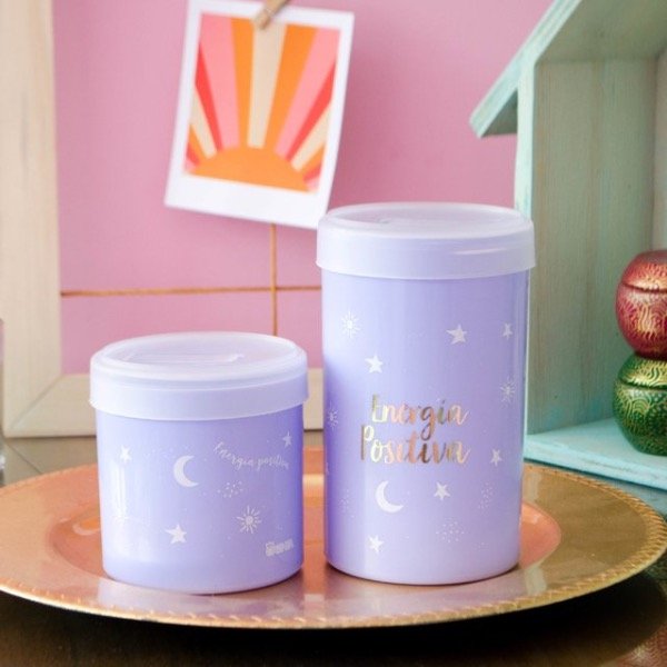 Producto - Set Tarros Energía Lila