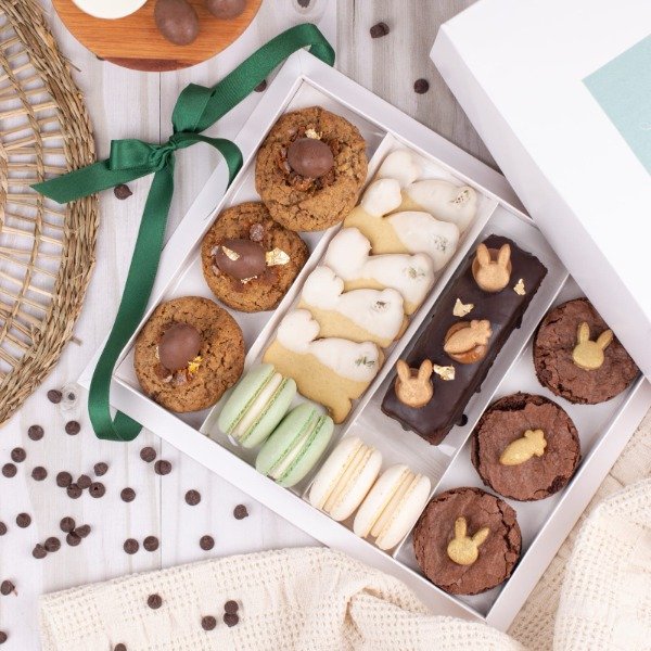 Producto - Caja degustación con 4 divisiones 25x20x6 - ideal petit fours - 2