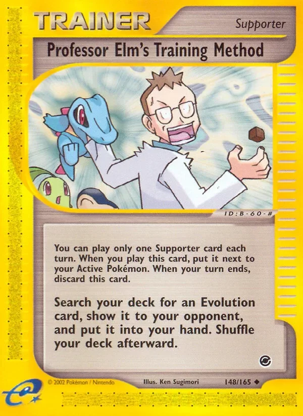 Producto - Professor Elm's Training Method 148/165 Expedition: Base Set