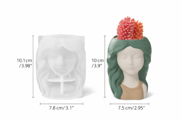 Producto - Molde mujer ojos cerrados 3576-3500