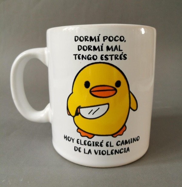 Producto - Taza Hoy Elijo la Violencia (Pollito)