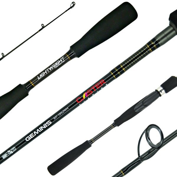 Producto - Caña CASTER Geminis 1.95m Spinning Grafito 10-20 Lb 10-35g