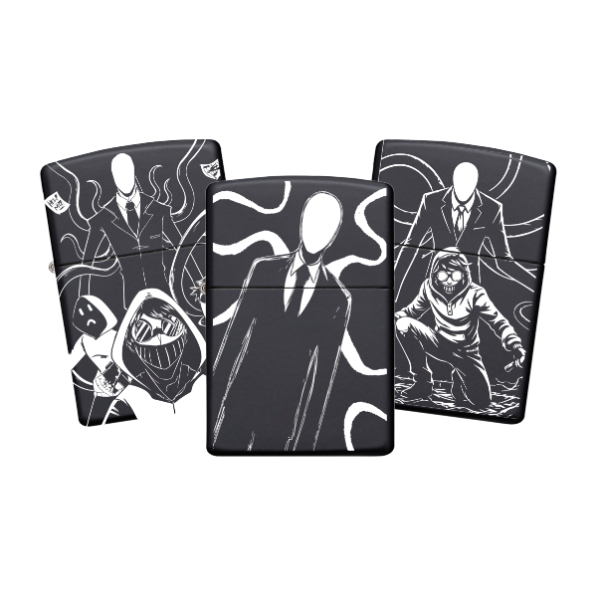 Producto - Encendedor Zippo - Creepypasta - Slenderman - 0
