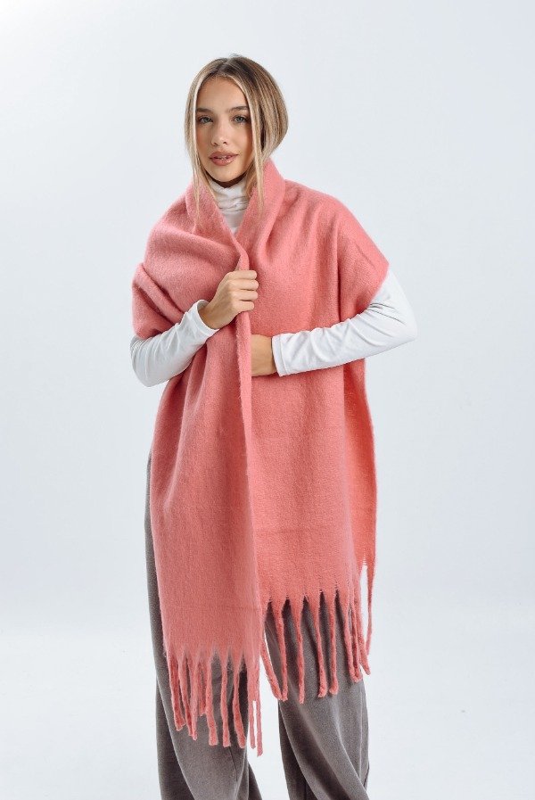 Producto - NUEVO! Bufandon Nube Rosa Chicle