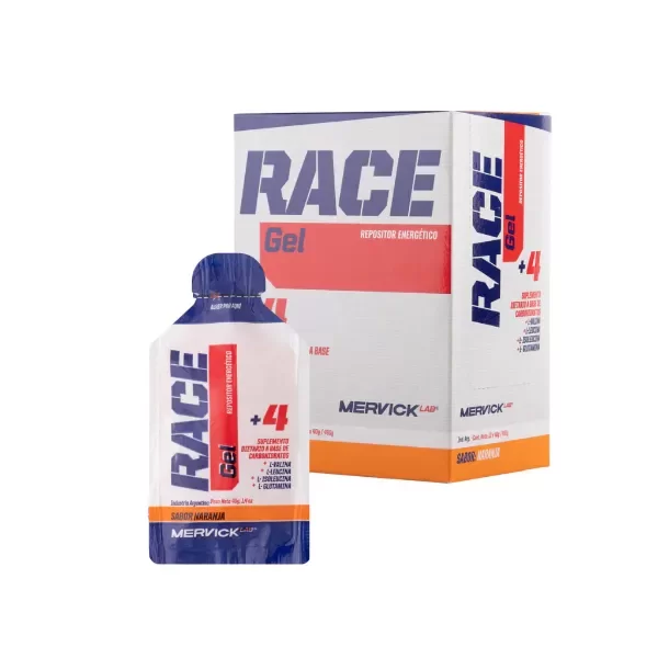 Producto - Gel Race SIN Cafeina - NARANJA - MERVICK