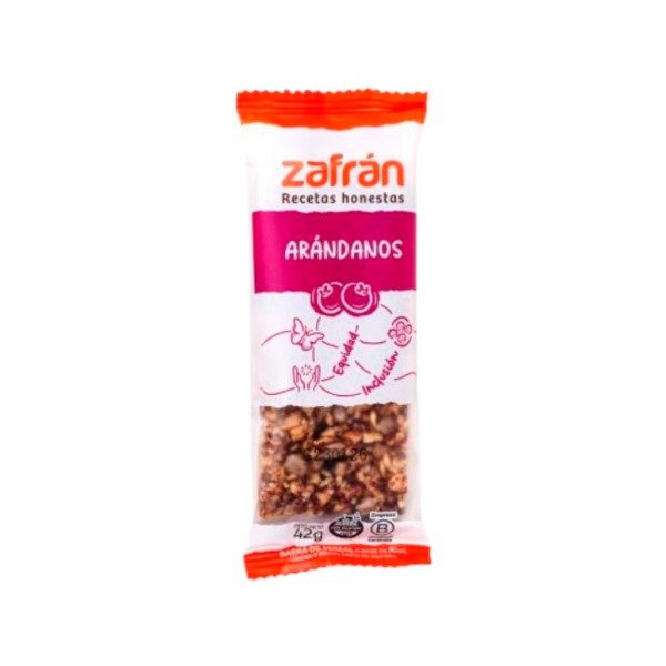 Producto - Barra de Cereal de Arandanos x 42g SIN TACC- Zafran