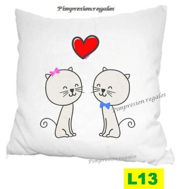 Producto - Almohadón 40x40 cm Enamorados Aniversario Amor - 9