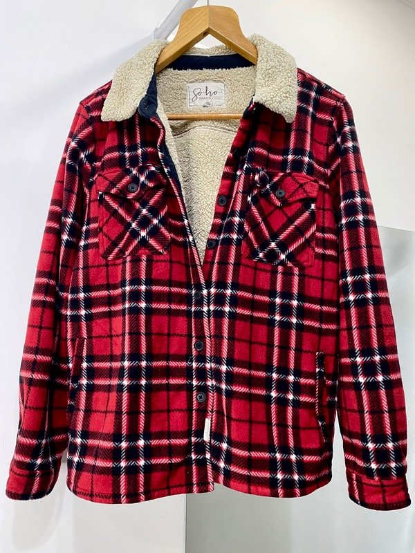 Producto - CAMISACO LEÑADOR c/ CORDERITO POR DENTRO IMPORTADO SOHO