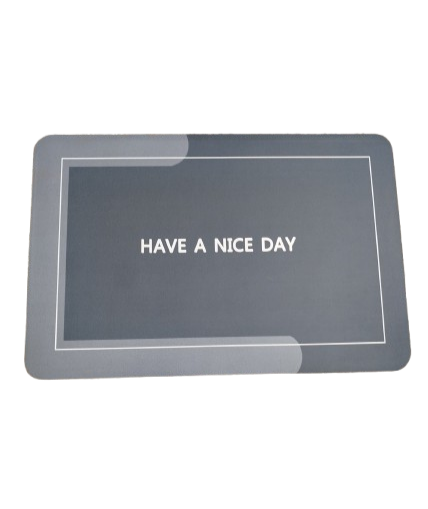 Producto - Alfombra para baño Suave Antideslizante Gris oscuro