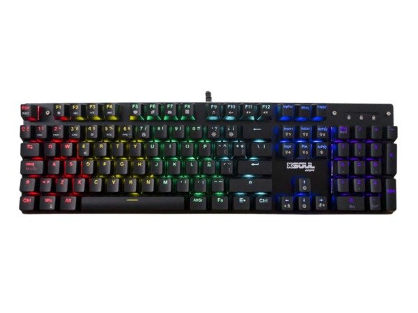 Producto - Teclado gaming Mecánico Soul XK800 con luz led