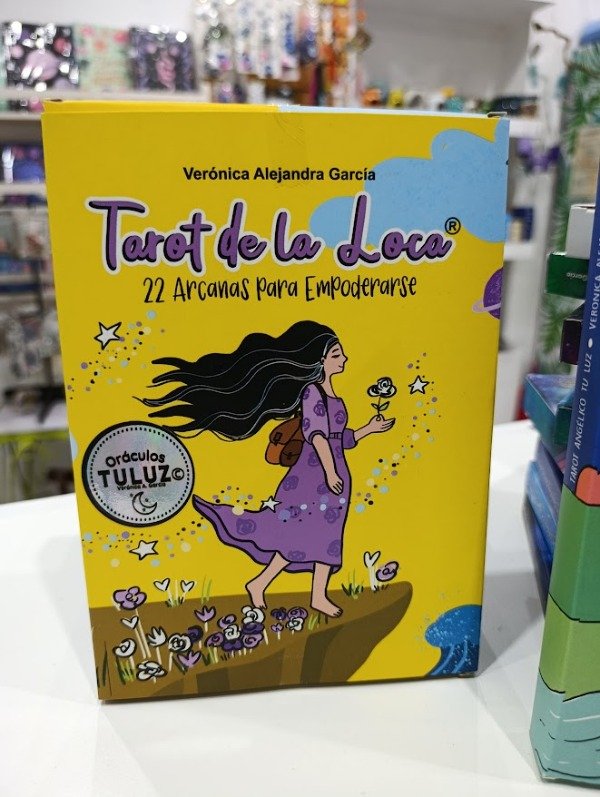 Producto - Tarot de la loca libro + cartas +bolsa