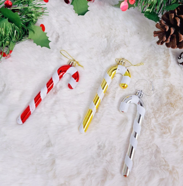 Producto - NAVIDAD - Adorno x4 - Bastones