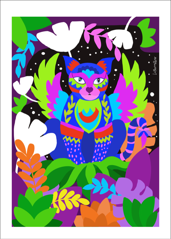 Producto - ALEBRIJE-SERIE MÉXICAN ART