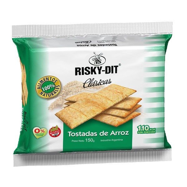 Producto - Tostadas arroz Risky Dit Clásicas