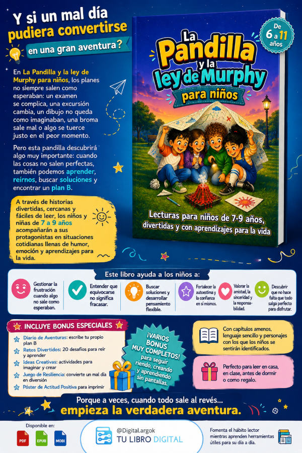 Producto - La Pandilla y la Ley de Murphy para niños