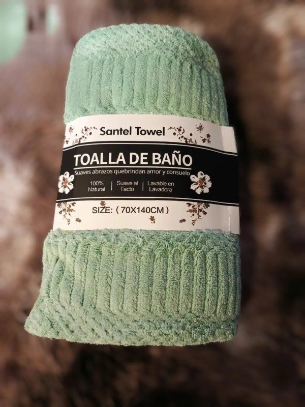 Producto - Línea Blanco !! Toalla de baño suave al tacto