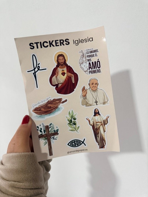 Producto - Stickers iglesia