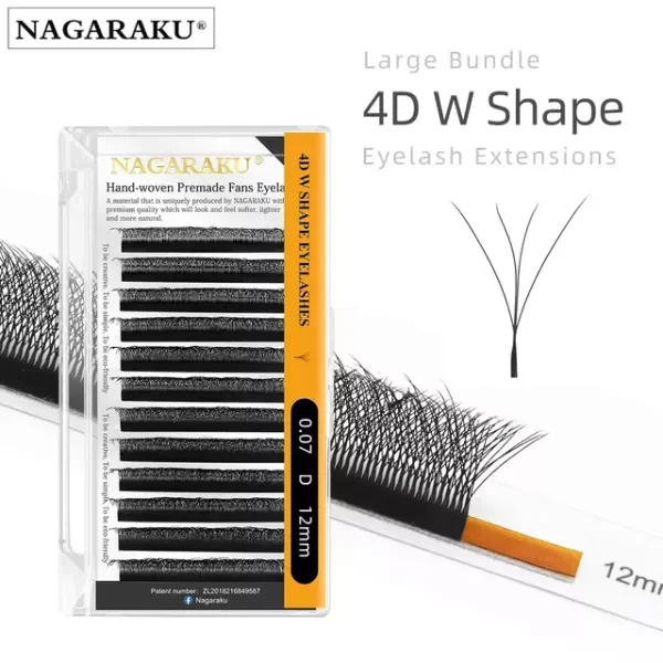 Producto - Nagaraku Pestañas 4D 0,07D MIX