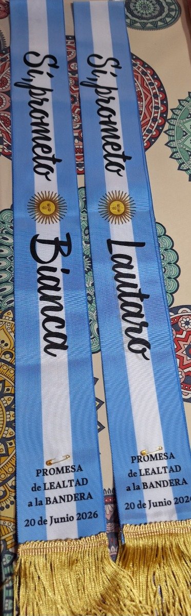 Producto - 20 Bandas promesa a la bandera personalizadas