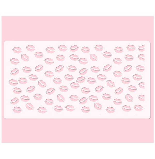 Producto - Stencil para Torta Labios 2