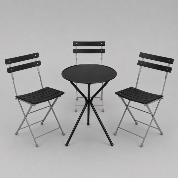 Producto - CB-23-3 Mesa plegable + 3 sillas plegables